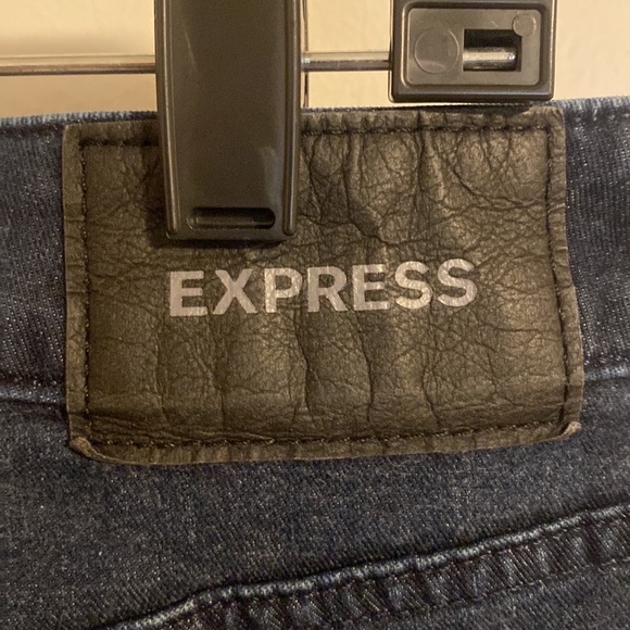 Express Men’s Athletic Slim Denim Jeans Size 36x32 - Picture 4 of 5